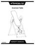 Inversion Table. Item#5503 OWNER S MANUAL