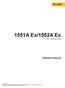 1551A Ex/1552A Ex. Calibration Manual. Stik Thermometer