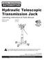 Hydraulic Telescopic Transmission Jack