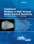 Intelligent Medium & High Voltage Motor Control Solutions