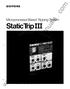 SIEMENS. Microprocessor-Based Tripping System. Static lrip III. www. ElectricalPartManuals. com