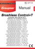 Brushless Control+T. Controller with internal HoTT telemetry for brushless motors