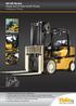 GC-VX Series Diesel and LP Gas Forklift Trucks