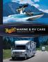 Meguiar s Story MARINE & RV. The SURFACE CARE GUIDE 3 CONTENTS. Table of Contents 5 STEPS TO FIBERGLASS GEL COAT SURFACE CARE