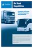 On Road Capabilities. A century of Proven Filtration Expertise and Innovation