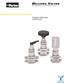 BELLOWS VALVES. Microelectronics Product Line. Catalog 4506/USA October 2003
