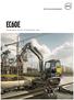EC60E. Volvo Excavators t / 12,700-15,440 lb 59 hp