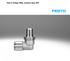 Push-in fittings CRQS, stainless steel, NPT