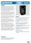 C300z PRECISION PASSIVE LOUDSPEAKER. FEATURES: 2-way portable Precision Passive loudspeaker system APPLICATIONS