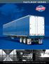 TAUTLINER SERIES THE WORLD S LEADING PRODUCER OF STRONG, LIGHT WEIGHT TRAILERS.