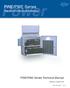 PWE/PME Series. PWE/PME Series Technical Manual. Pole and Ground-mount Enclosures. Effective: October Alpha Technologies