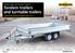 Flatbed trailers and wheels-in trailers Tandem trailers and turntable trailers. Light professional trailers up to 3.5 t.