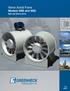 Vane Axial Fans Models VAB and VAD. Belt and Direct Drive