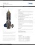 MODEL HX. Fail Safe Hydraulic Actuator FEATURES INTRO AVAILABLE SIZES. Hydraulic Actuation