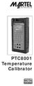PTC8001 Temperature Calibrator
