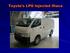 Toyota s LPG Injected Hiace