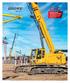 GHC TELESCOPING CRAWLER CRANES UNSURPASSED LIFTING SOLUTIONS FOR ANY APPLICATION.