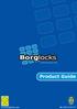 Borglocks. Product Guide.  Tel controlling access