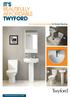 IT S BEAUTIFULLY AFFORDABLE TWYFORD. Our comprehensive range for Social Housing. Transforming bathrooms since 1849