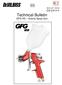 EN SB-E ISS.03. Technical Bulletin GFG HD Gravity Spray Gun