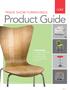 Product Guide TRADE SHOW FURNISHINGS. Featuring: POWERED Collections Modular Seating Executive Seating Communal Tables Barstools.