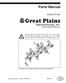 Great Plains. Parts Manual. Manufacturing, Inc. Simba ST-Bar.