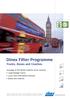 Dinex Filter Programme. Trucks, Buses and Coaches