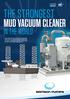 THE STRONGEST MUD VACUUM CLEANER IN THE WORLD OFFSHORE VACLEAN