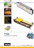 Trilogy. Linear Motors and Positioners. Rometec srl -  - Rometec srl -  - Rometec srl -
