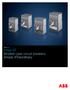 US Brochure. Tmax XT Molded case circuit breakers Simply XTraordinary