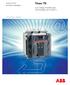 Tmax T8. Annex to the technical catalogue. Low voltage moulded-case circuit-breaker up to 3200 A. 1SDC210027D Edition