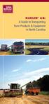 Haulin Ag: A Guide to Transporting Farm Products & Equipment in North Carolina