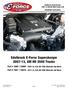 Edelbrock E-Force Supercharger , GM HD 2500 Trucks