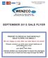 (800) TOLL FREE ORDER LINE 2910 Schoeneck Road Macungie, PA SEPTEMBER 2015 SALE FLYER