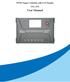 PWM Charge Controller with LCD Display 10A 20A. User Manual