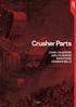 Crusher Parts CONE CRUSHERS JAW CRUSHERS IMPACTORS HAMMER MILLS 0800 REAL STEEL ( ) REALSTEEL.CO.NZ