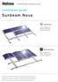 Sunbeam Nova. Installation guide. Universal. Symmetrical THE PROFESSIONAL PV MOUNTING SYSTEM