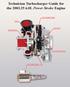 Technician Turbocharger Guide for the L Power Stroke Engine