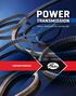 POWER TRANSMISSION 2015 PRODUCTS CATALOG