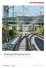 Railway Infrastructure. Competent Solutions for Electric Railways and Tramways. the power connection THE PFISTERER GROUP