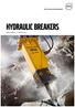 hydraulic breakers HB14 to HB t Carriers