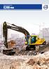 Volvo excavators EC210B PRIME t 167 hp