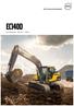 EC140D. Volvo Excavators t 105 hp