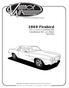 1969 Firebird with & without Factory Air Condenser Kit with Drier