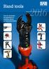 Hand tools. Tools for construction and maintenance in electricity, industry and telecommunications. PRODUCT CATALOGUE