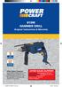 810W Hammer DRILL. Original instructions & Warranty AFTER SALES SUPPORT