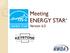 Meeting ENERGY STAR Version 6.0