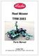 Reel Mower TRM Parts Manual. Locke Turf 307 Highway 52E, Opp, Alabama 36467, (334)