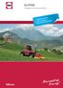 ALPINE. fella.eu. Forage harvesting machines. Independent series Light and robust High-quality equipment