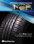 POSITIONING & PROCESS SOLUTIONS. Your First Choice. for Positioning & Process Solutions in the Tire Manufacturing Industry